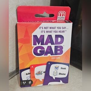 Mattel Mad Gab Card Game